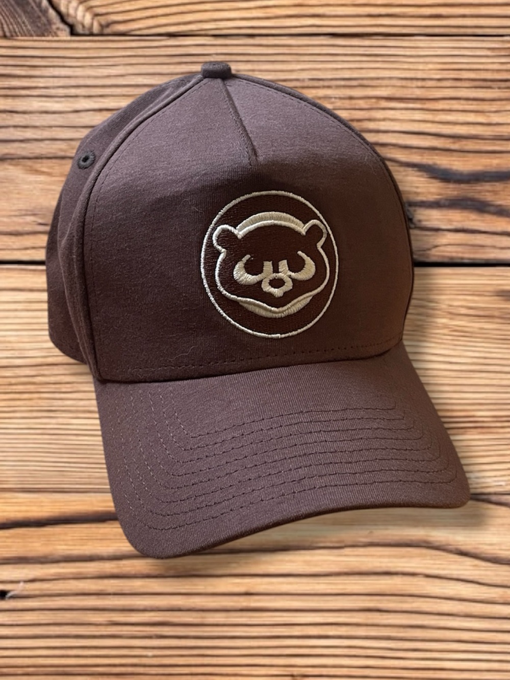 NEW ERA Chicago Cubs Hat Cap Baseball MLB Strapback Brown 9FORTY Adjustable